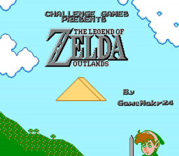 The Legend of Zelda : Outlands (Hack) — Title screen
